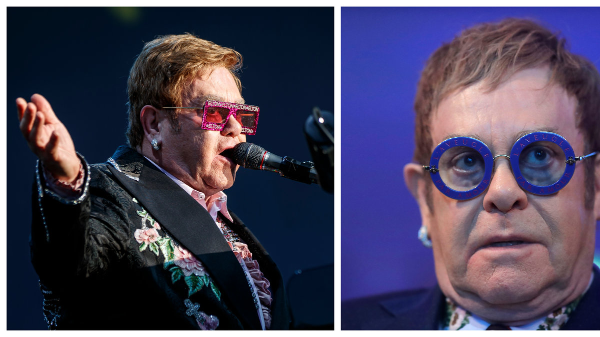 Elton John var nära döden.
